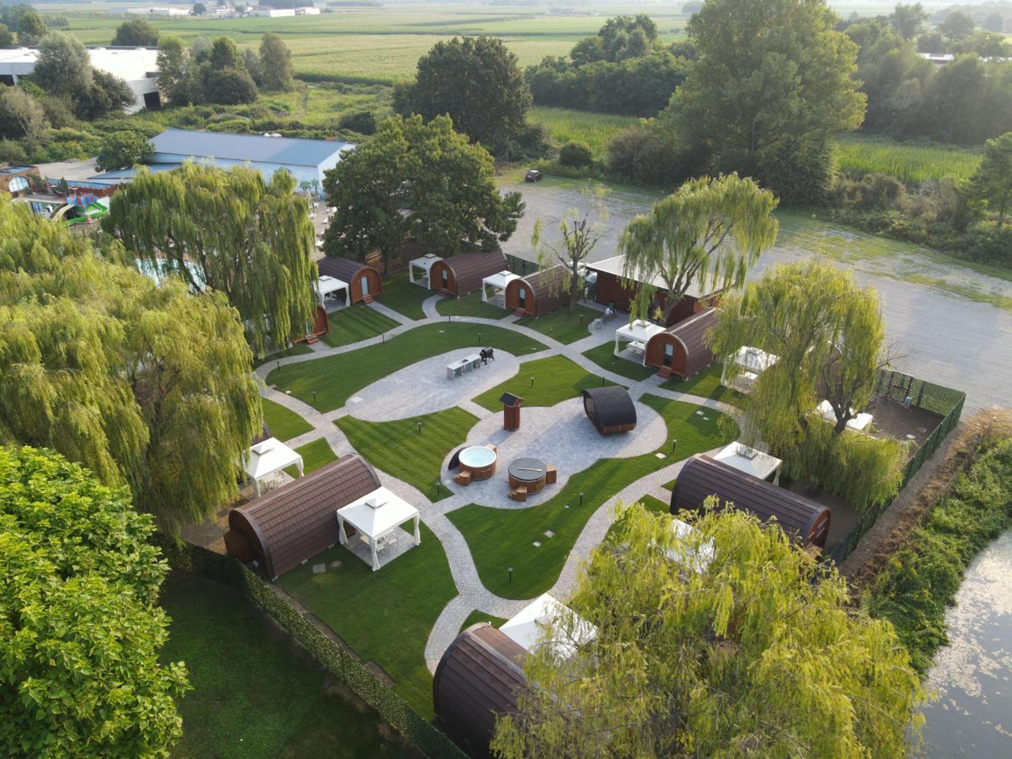 Vicolungo Glamour Lodge & Spa - Free Spa Hot Tub E Sauna Eksteriør billede