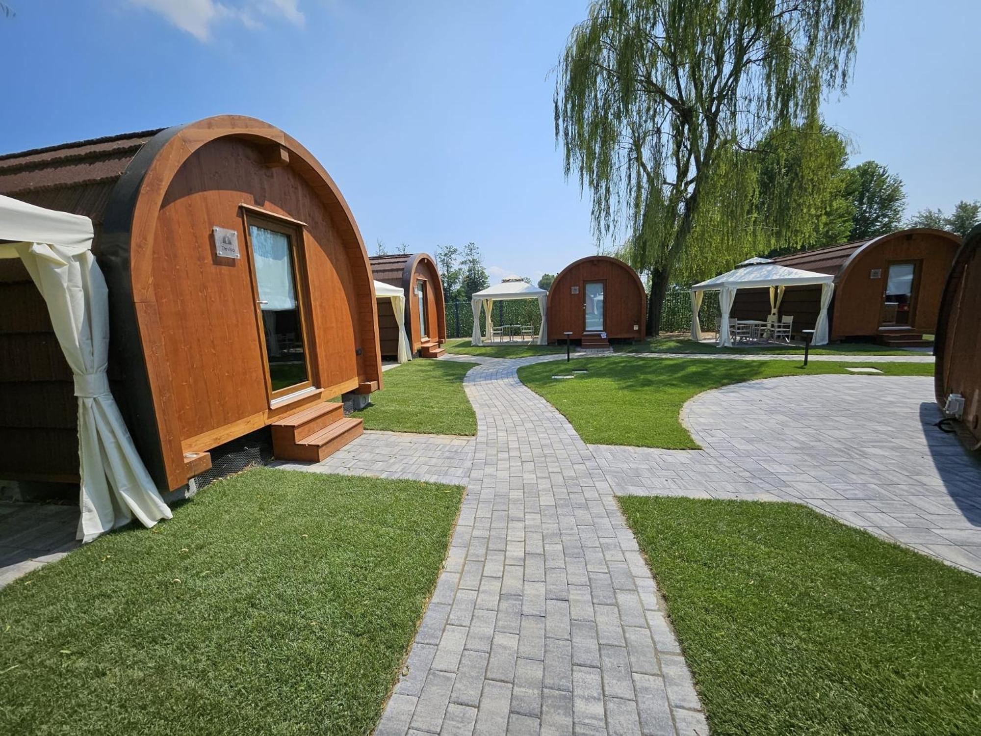 Vicolungo Glamour Lodge & Spa - Free Spa Hot Tub E Sauna Eksteriør billede