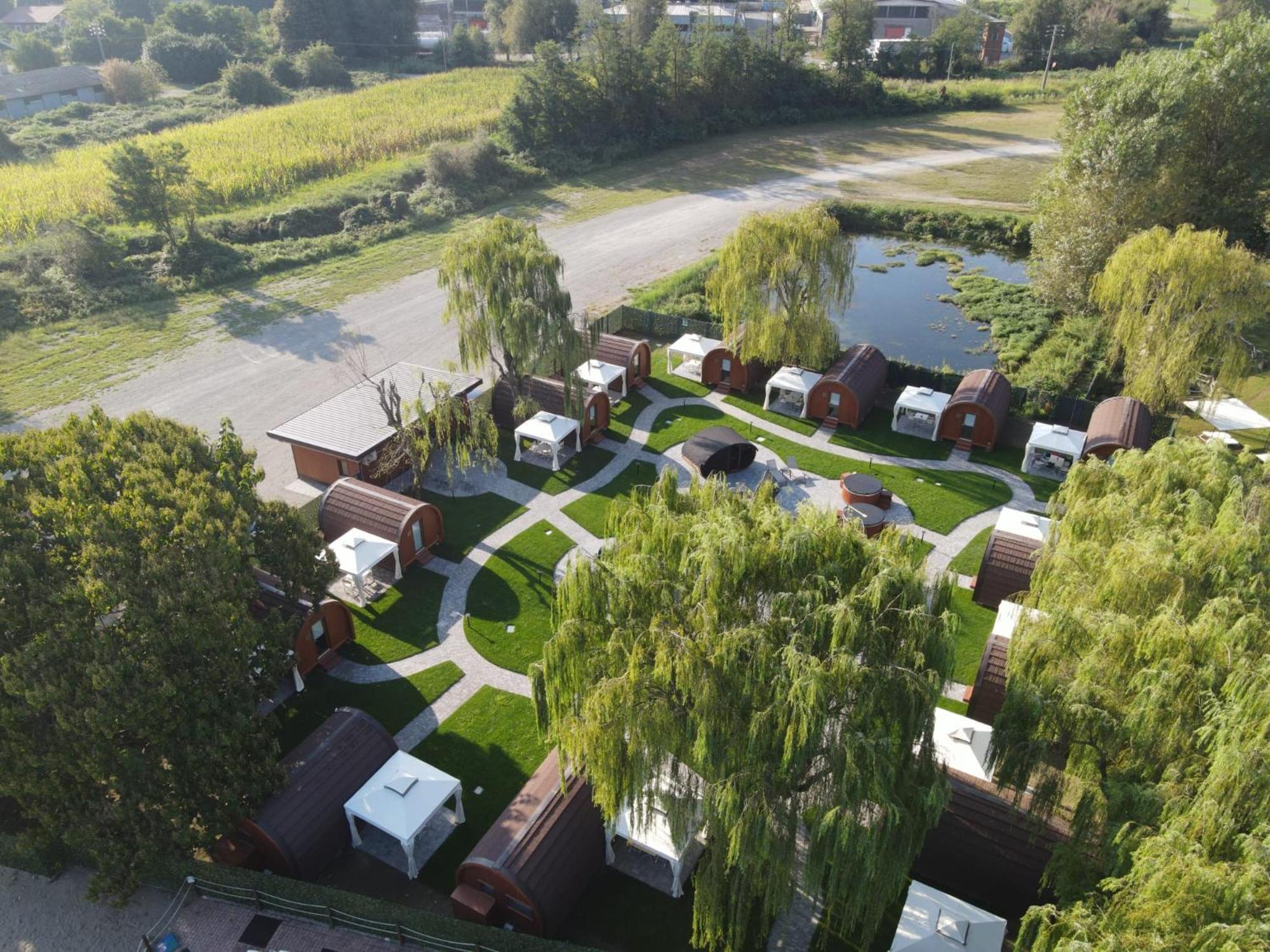 Vicolungo Glamour Lodge & Spa - Free Spa Hot Tub E Sauna Eksteriør billede